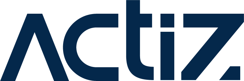 ACTIZ - Logo Azul sem slogan
