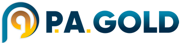Logo P.A. Gold Mineração — cliente Actiz LIMS